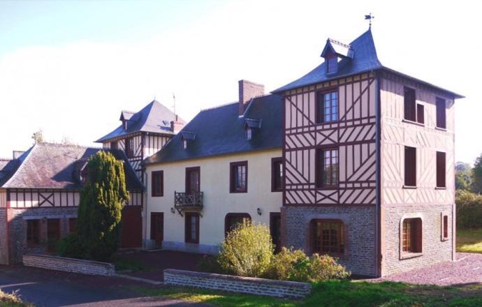 Bed and Breakfast Le Manoir Des Arts Saint-Samson-de-Bonfosse Екстер'єр фото